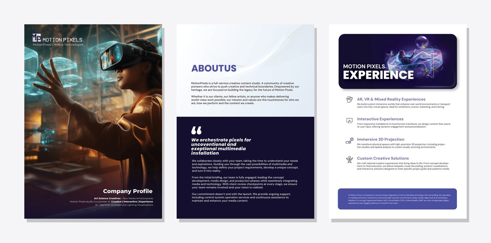 Motion Pixels Services